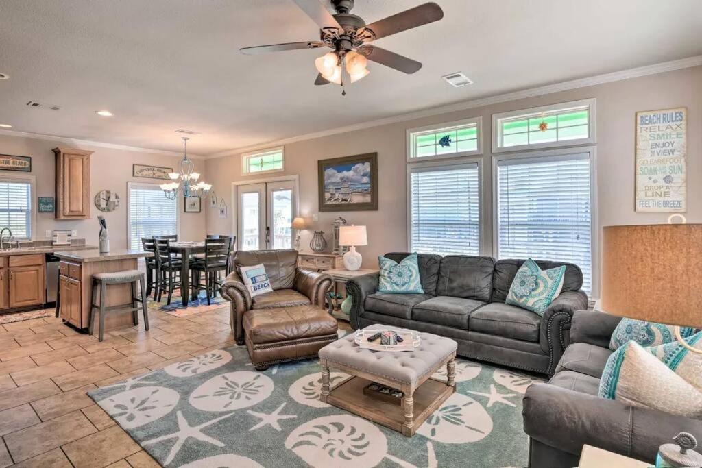 Coastal Heaven - Crystal Beach Relaxing Beach Home Bolivar Peninsula Exterior photo